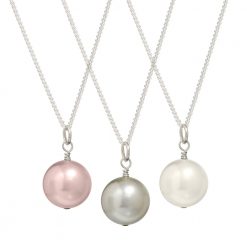 pearl drop pendant necklace