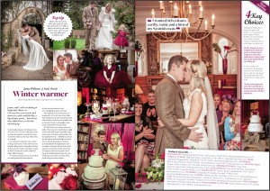 Biba & Rose jewellery featured in Cotswold Bride Magazine