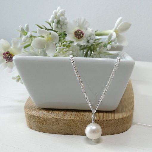 Biba & Rose pearl pendant