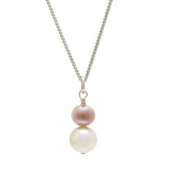 pink pearl pendant