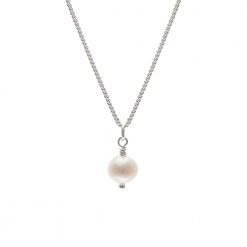 freshwater pearl pendant necklace