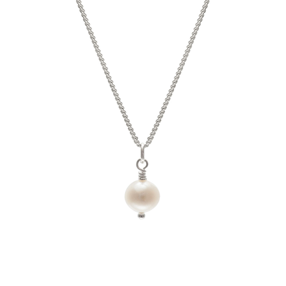 Cream Freshwater Pearl Pendant | Biba & Rose Jewellery UK