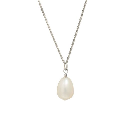 tear-drop pearl pendant