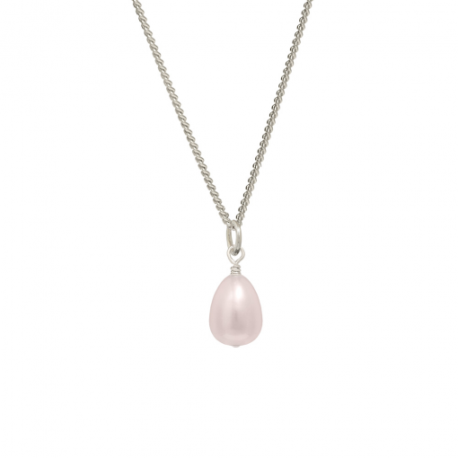 pink freshwater pearl pendant