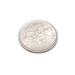lucky silver sixpence