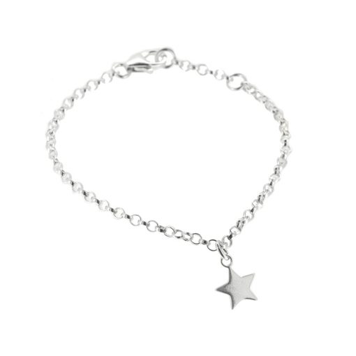 Sterling Silver Star Bracelet