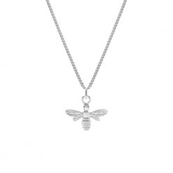 Silver Honey Bee Pendant