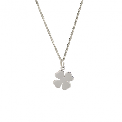 Silver Four Leaf Clover Pendant