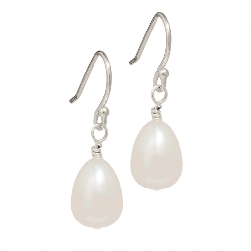 Teardrop Pearl Earrings