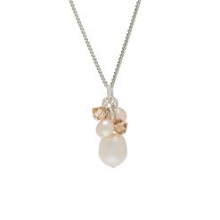 MMC Pearl Crystal Pearl Jewelry Silver Pendants Necklaces