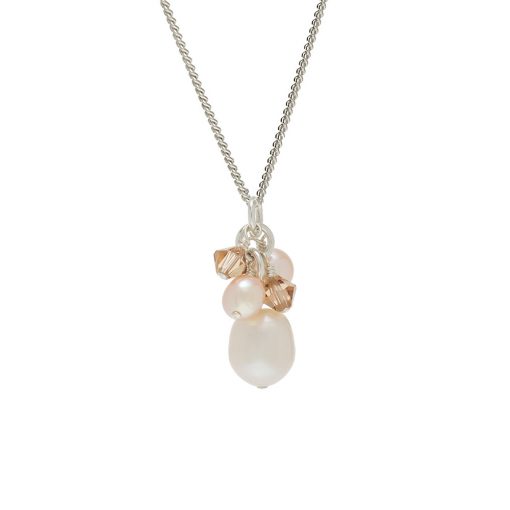 swarovski Crystal and Pearl Pendant