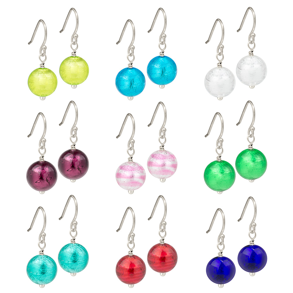 Murano Glass earrings from Biba & Rose