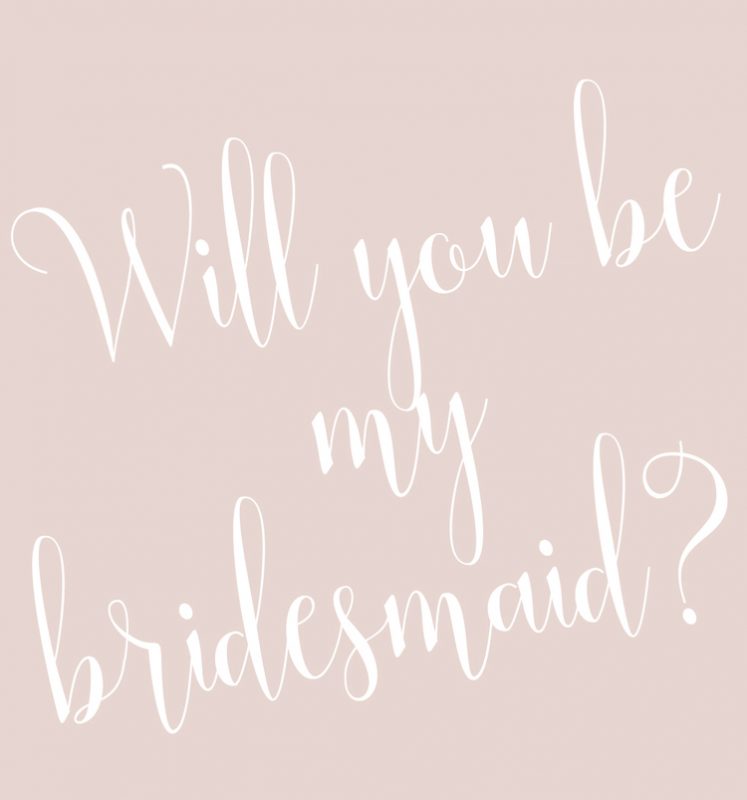 Biba & Rose bridesmaids gifts