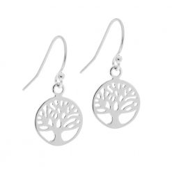 Silver Tree of Life earrings