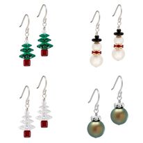 Biba and Rose Christmas earrings